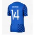 Chorvatsko Ivan Perisic #14 Venkovní Dres MS 2026 Krátkým Rukávem